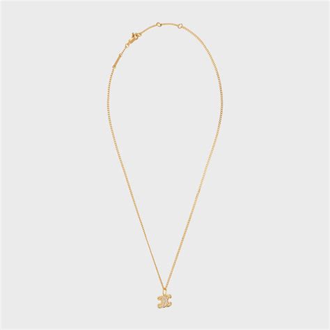 celine mens necklace|Celine necklaces for women.